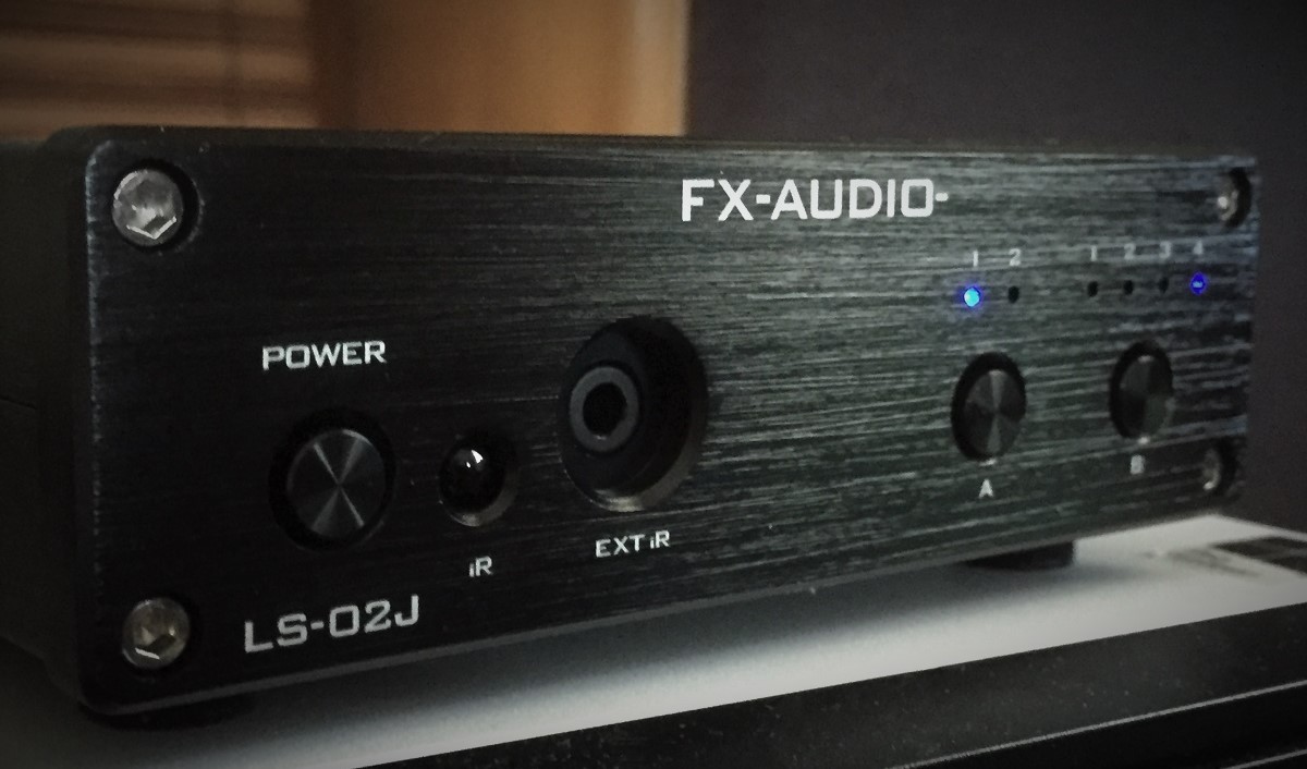 RCA切替器 FX AUDIO  LSJ をレビュー   Poor Pure Audio